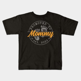 Promoted to Mom - Mothers Day 2023 Kids T-Shirt